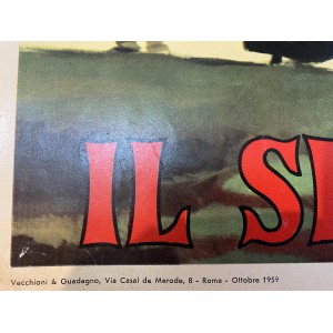 Poster Fotobusta 1959 Il Settimo Sigillo The Seventh Seal, Bergman 2