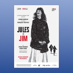 Poster Manifesto 2F Jules E Jim , François Truffaut - 100X140 CM