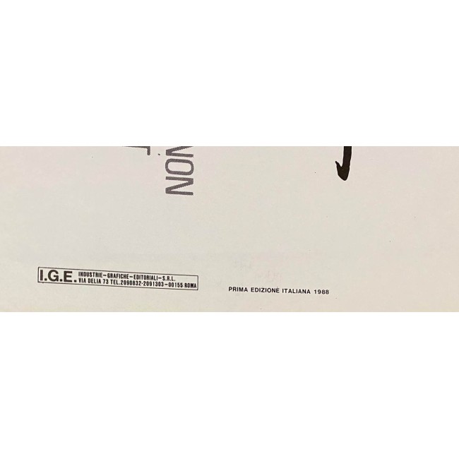 Poster Manifesto Originale Imagine John Lennon Yoko Ono 1988 100X140 CM