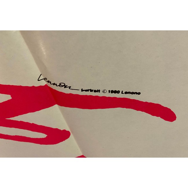 Poster Manifesto Originale Imagine John Lennon Yoko Ono 1988 100X140 CM