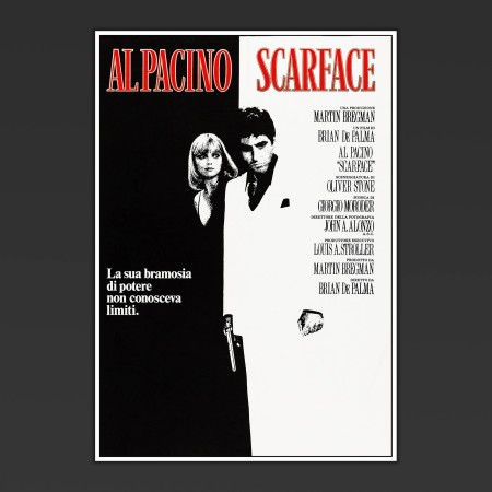 Film Poster Cinema  Scarface Al Pacino 70X100 cm