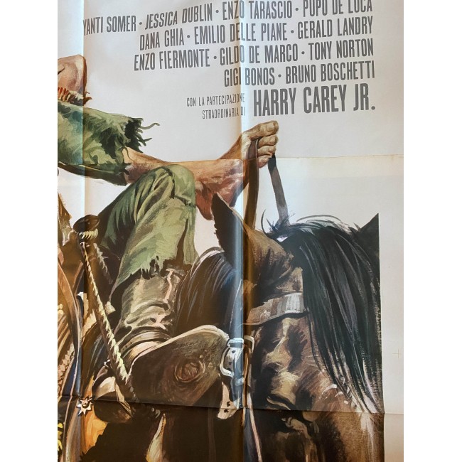 Manifesto 4F Continuavano a chiamarlo Trinità 1972  Bud Spencer Terence Hill
