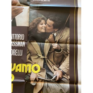 Manifesto 2F C'Eravamo Tanto Amati 1974 Sandrelli Manfredi Gasman 2