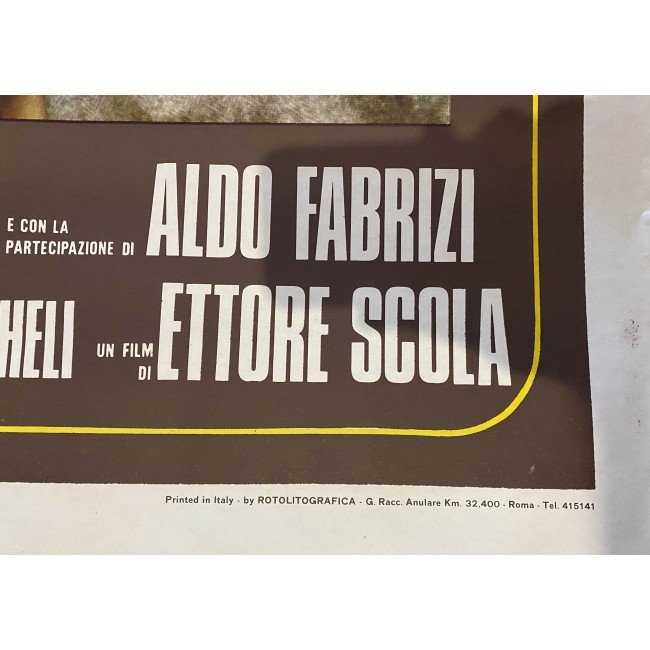 Manifesto 2F C'Eravamo Tanto Amati 1974 Sandrelli Manfredi Gasman
