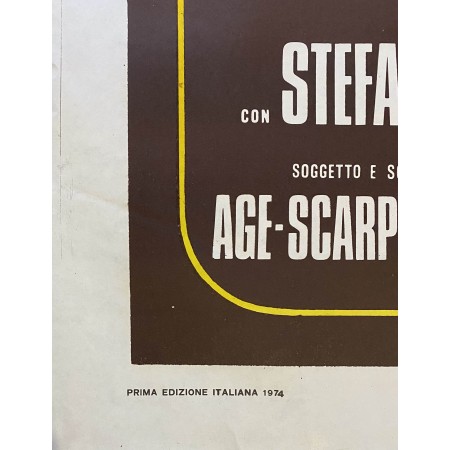 Manifesto 2F C'Eravamo Tanto Amati 1974 Sandrelli Manfredi Gasman