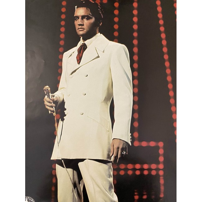 Poster Originale Vintage Elvis Presley 85X61 CM 1985