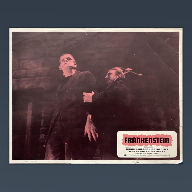Poster Fotobusta Originale Frankenstein , James Whale, Boris Karloff