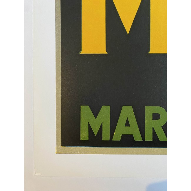 Poster Manifesto Pubblicitario Originale Martini Vermouth San Marco Anni 60