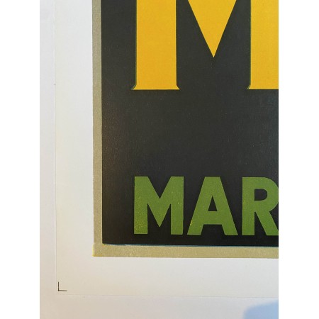 Poster Manifesto Pubblicitario Originale Martini Vermouth San Marco Anni 60