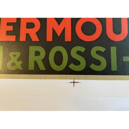 Poster Manifesto Pubblicitario Originale Martini Vermouth San Marco Anni 60