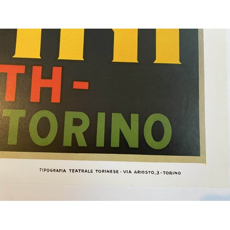 Poster Manifesto Pubblicitario Originale Martini Vermouth San Marco Anni 60