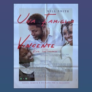 Poster Manifesto Cinema Originale 2F Una Famiglia Vincente King Richard Will Smith