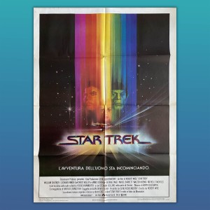 Poster Manifesto 2F Star Trek The Motion Picture 1979 100X140 CM