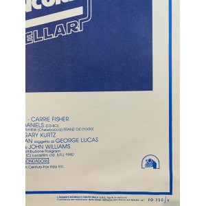 Locandina Originale Star Wars L'Impero Colpisce Ancora The Empire Strikes Back 1980 2