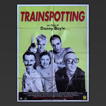 Poster Manifesto Originale Trainspotting 1996 Danny Boyle 100X140 CM
