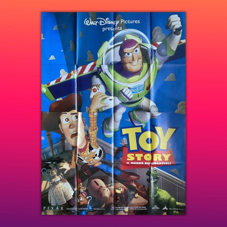 Poster Manifesto 4F Toy Story Walt Disney Pixar 1995 140X200 CM