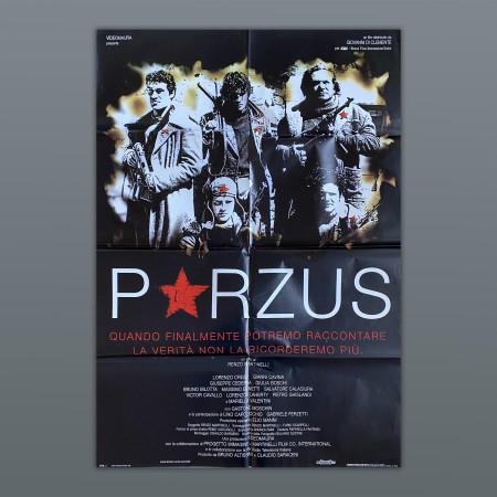 Manifesto 2F Porzus Enzo Martinelli 1997 100X140 CM