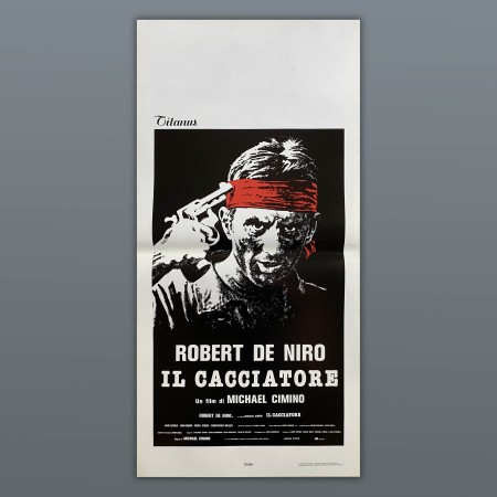 Locandina Originale  Il Cacciatore Robert De Niro - 33X70 CM