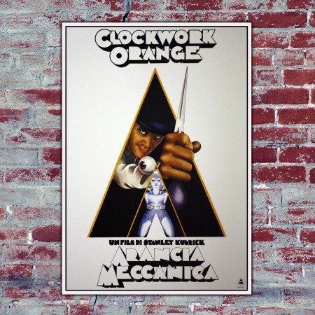 Poster Clockwork Orange Arancia Meccanica-70x100-cm