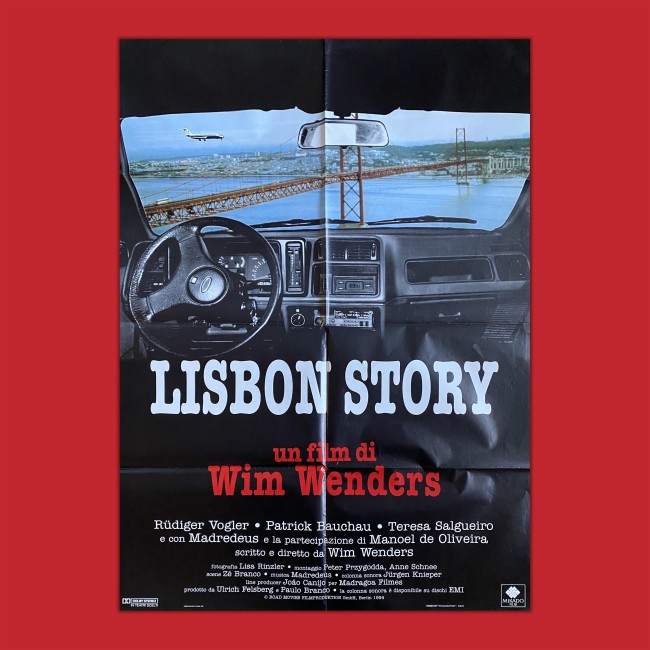 Poster Manifesto 2F Originale Lisbon Story Wim Wenders 1994