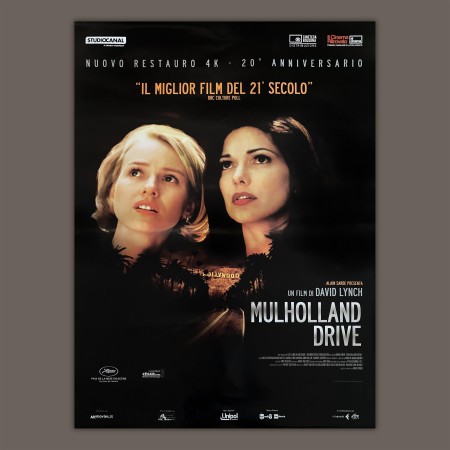 Poster Originale Riedizione Mulholland Drive David Lynch