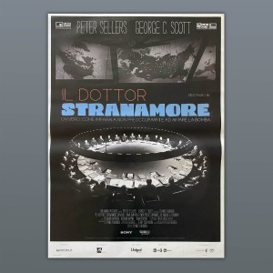 Poster Dottor Stranamore Stanley Kubrick 70X100 CM