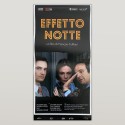 Locandina Effetto Notte Francois Truffaut 33X70 CM