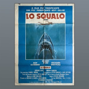Original Movie Posters Jaws 100x140 CM - Steven Spielberg
