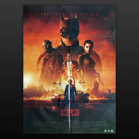 Poster Manifesto 2F The Batman - 2021 - Robert Pattinson