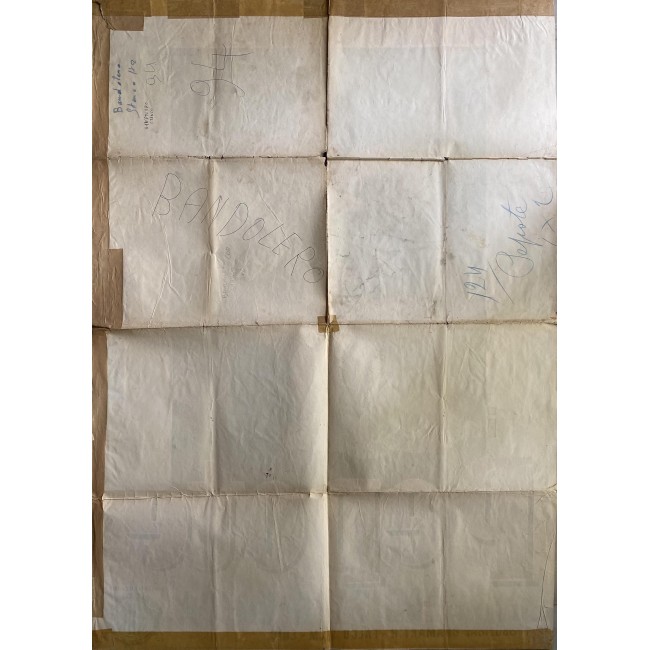 Manifesto Originale Il Bandolero Stanco - Renato Rashel - 100x140 CM