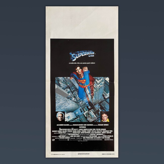 Locandina Originale Superman 1979 Christopher Reeve