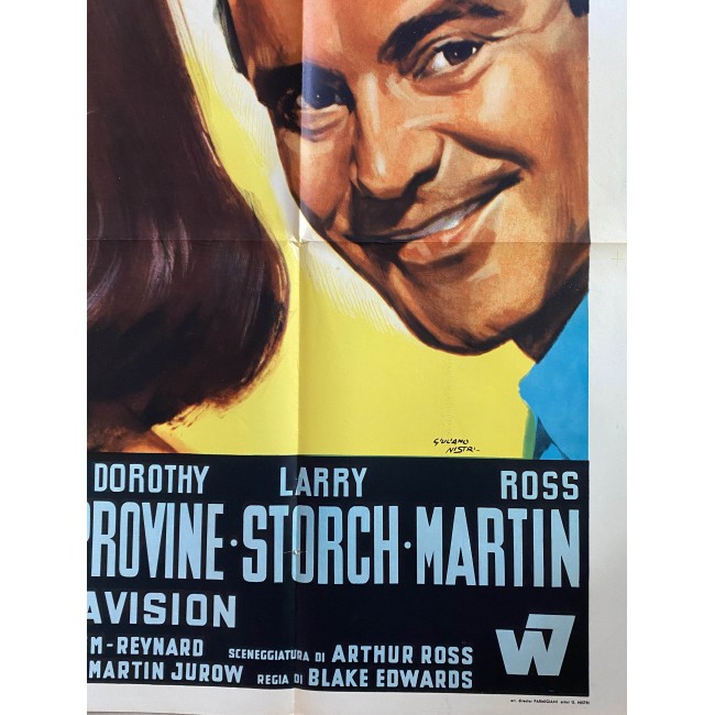 Manifesto 4F La Grande Corsa - 1965 - Jack Lemmon, Tony Curtis