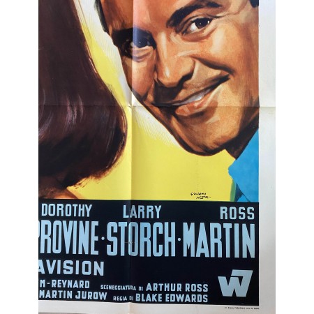 Manifesto 4F La Grande Corsa - 1965 - Jack Lemmon, Tony Curtis