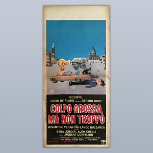 Locandina Colpo Grosso Ma Non Troppo 1965 Louis de Funès