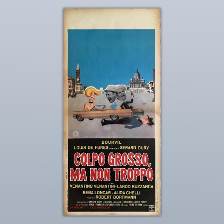 Locandina Colpo Grosso Ma Non Troppo 1965 Louis de Funès