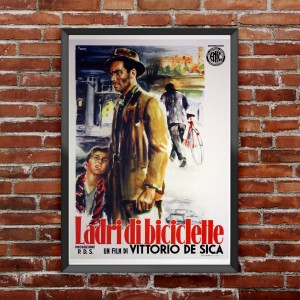 Poster Ladri Di Biciclette - Vittorio De Sica - 70x100 CM