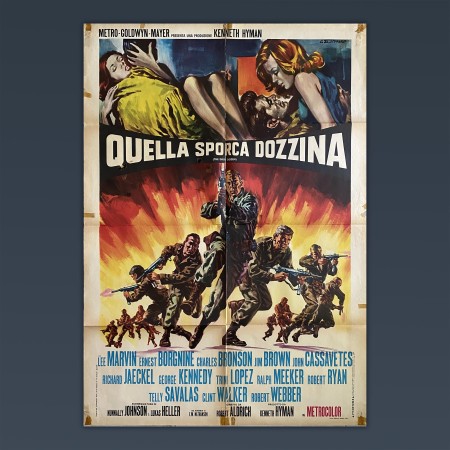 Manifesto 2F Quella Sporca Dozzina - 1967 - The Dirty Dozen