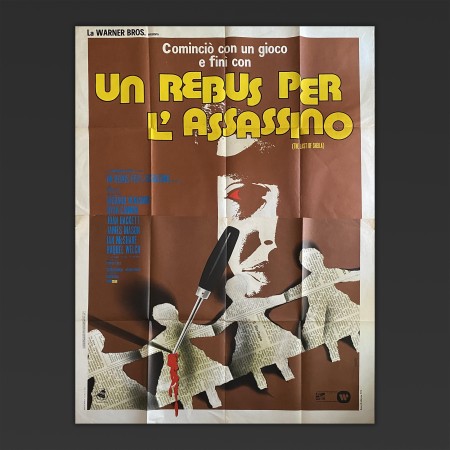 Manifesto 4F Un Rebus Per L'Assassino - Herbert Ross - 1973