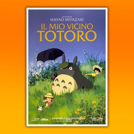Poster Il Mio Vicino Totoro - Miyazaki - 70X100 CM