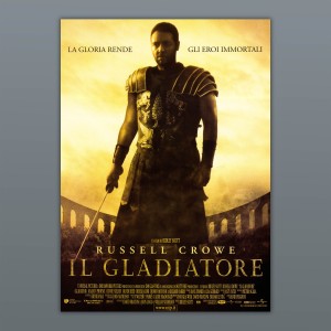 Film Poster Il Gladiatore, Russell Crowe 70x100 CM
