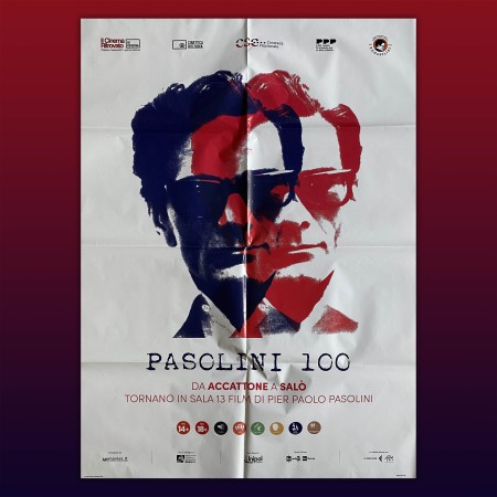 Manifesto 2F Pasolini 100 - Centenario Della nascita