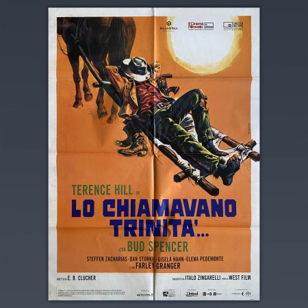 Manifesto 2F Lo Chiamavano Trinità - Bud Spencer, Terence Hill
