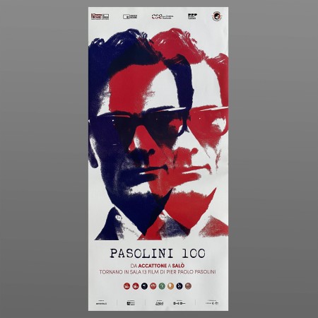 Locandina Pasolini 100 - Centenario Della Nascita - 33X70 CM