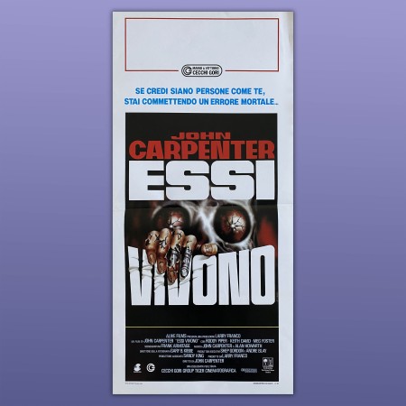 Locandina Essi Vivono - They Live - 1988 - John Carpenter