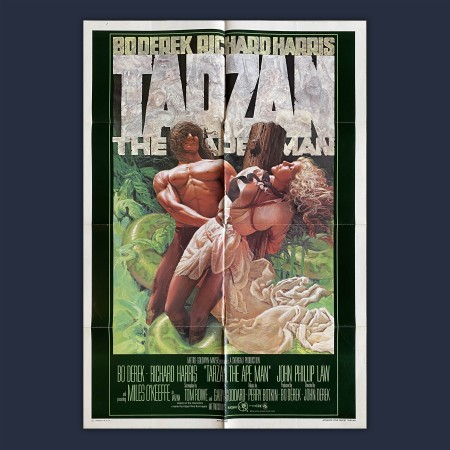 Poster Tarzan The Ape Man - 1981 - Bo Derek, Miles O'Keeffe