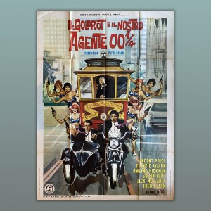 Dr. Goldfoot e il nostro agente 00¼ Manifesto 4F 1965