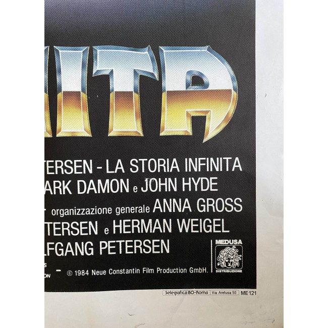 Manifesto La Storia Infinita 4F The NeverEnding Story 1984