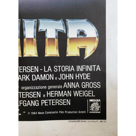 Manifesto La Storia Infinita 4F The NeverEnding Story 1984