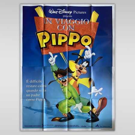Poster Manifesto In Viaggio Con Pippo A GOOFY MOVIE 1996