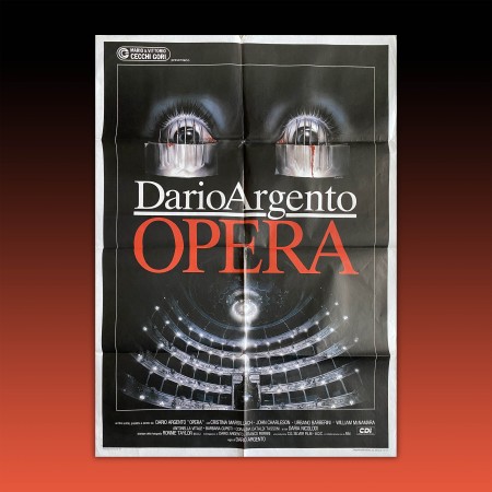 Manifesto 2F Opera - 1987 - Dario Argento - Terror at the Opera